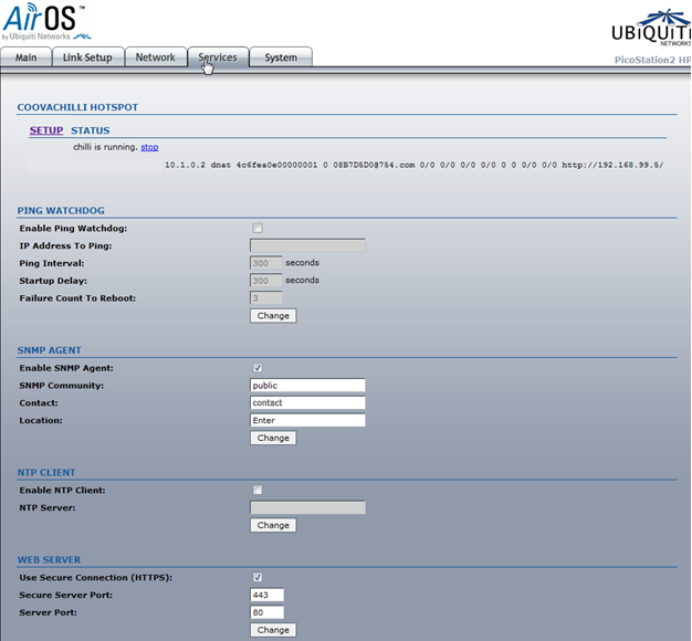 Ubiquiti Coovachilli Setup1